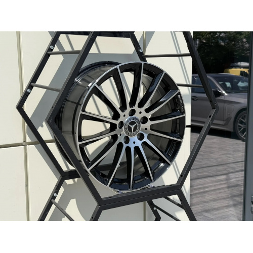 Большое фото товара - 8*18 5*112 ET36 66,5 Zumbo Wheels Black Machinen Face, 501114. Вариант №6